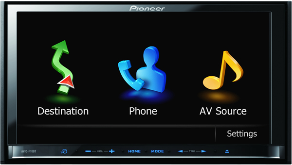    GPS-  Bluetooth Pioneer AVIC F10BT